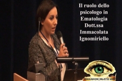Il ruolo dello psicologo in Ematologia Dott.ssa Immacolata Ignomiriello